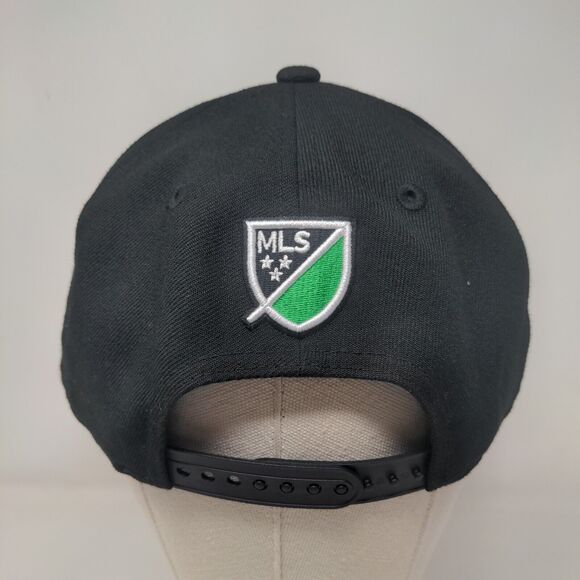 New Era Men's Snapback Hat Black OSFM Embroidered MLS Austin FC Logo 9Fifty - Picture 5 of 9